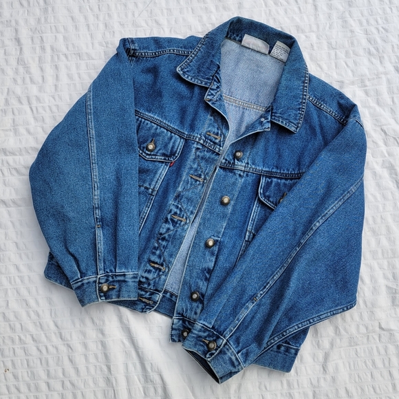 Vintage Mid Wash Denim Jacket - Picture 6 of 6